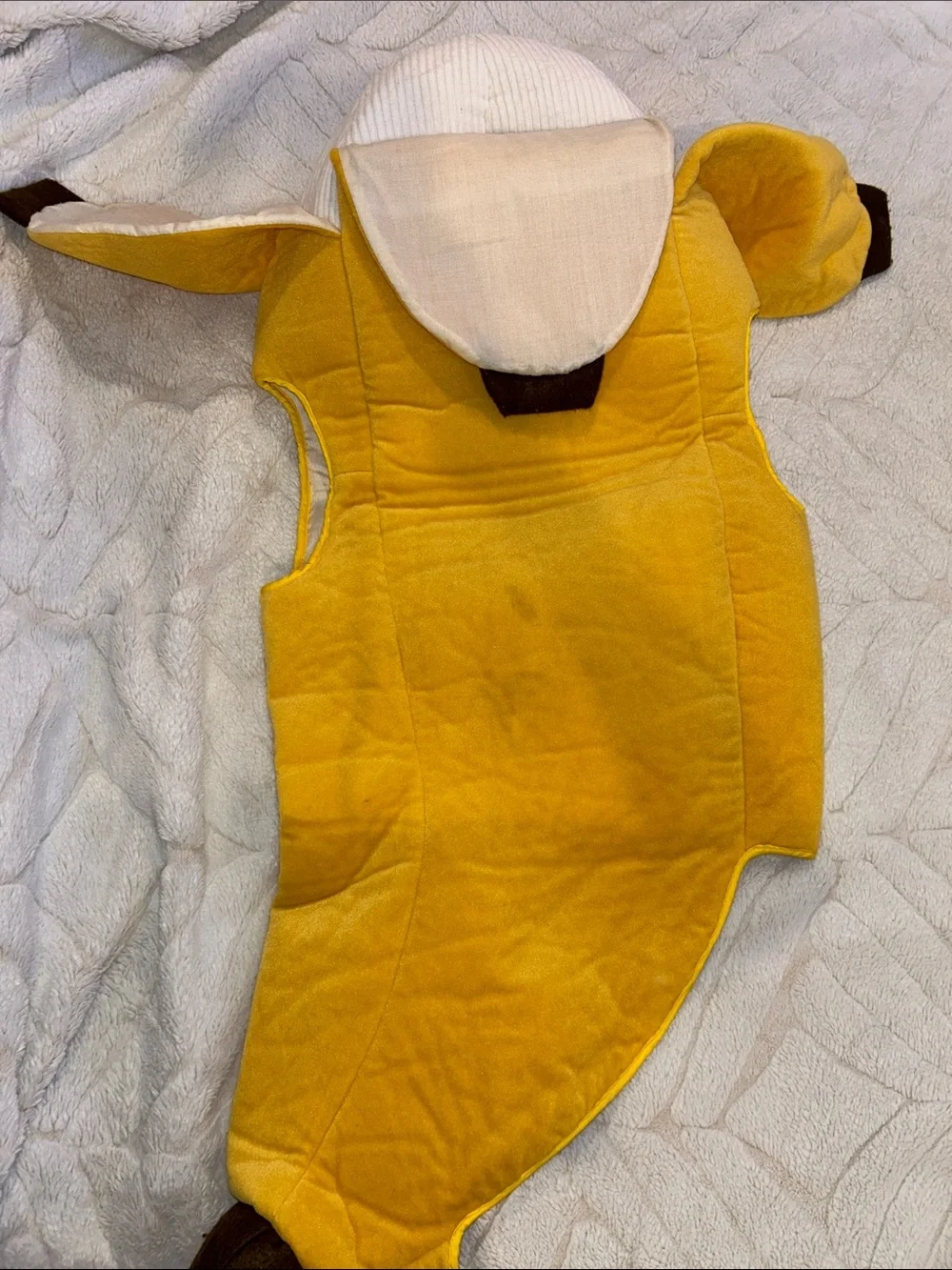 Pottery Barn Certified Organic Banana Kids Costume - Yellow